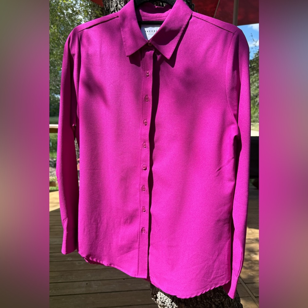 The Shirt by Rochelle Behrens in Bold Fuchsia
